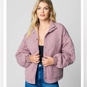 NWT Women’s BLANKNYC Luxury Clothing Quilted Jacket Size M